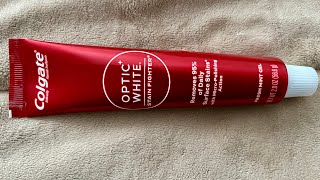 Colgate Optic White Toothpaste Review [upl. by Aliban394]