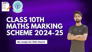 Class 10th Marking Scheme 202425 CBSE  JV Academics [upl. by Idnahs590]