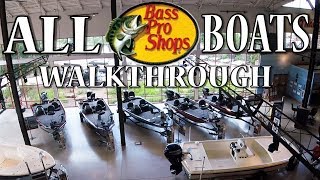 Bass Pro Shop Boats  Walkthrough Prices Specs Features Which Boat is Right for me [upl. by Eeruhs]