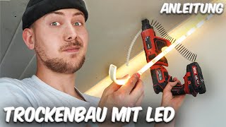 TROCKENBAU DECKE mit Metallunterkonstuktion auf Betondecke selber machen 👷🏻‍♂️ Tipps amp Tricks [upl. by Shewchuk876]