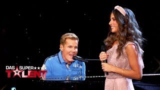 Weltpremiere Dieter und Sarah singen das erste Mal gemeinsam  Das Supertalent vom 28092019 [upl. by Akehsat211]