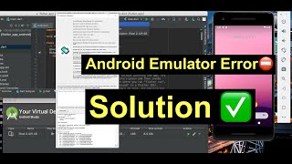 FIX Android Emulator closed because of an internal error [upl. by Lertnek]