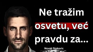 Novak Djokovic  Legendarni Citati I Mudrosti Najboljeg Tenisera Sveta [upl. by Ekralc192]