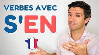 🇫🇷 Les verbes et EXPRESSIONS avec S’EN  Français niveau AVANCÉ [upl. by Marnie978]