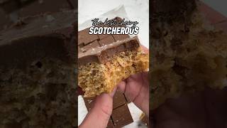 The very best CHEWY scotcheroos Elite summer dessert scotcheroos nobakedesserts nobakerecipe [upl. by Olraced]