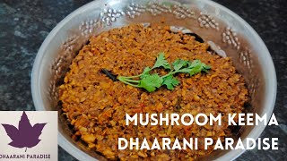 காளான் கீமாmushroom keema side dish for rice dosachapathi [upl. by Ynatsed993]