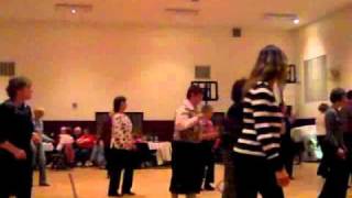 Cowboy Christmas Ball Line Dance [upl. by Artinak]