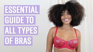 Trying 16 Different Bra Styles  Essential Bra Style Guide [upl. by Llekcir]