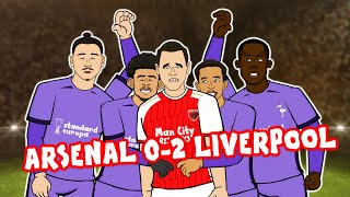 LETS MISS AGAIN Arsenal vs Liverpool 02 FA Cup Goals Highlights Diaz 2023 [upl. by Cilla]