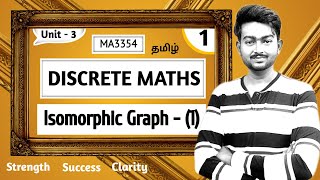 Isomorphic Graphs in Tamil  Discrete Mathematics in Tamil  MA3354 in Tamil  Unit  3 Graphs [upl. by Acimehs185]