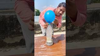 Making Hydrogen Gas ⛽️ experiment shorts hindmanjeet [upl. by Solahcin]