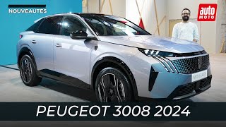 Nouveau Peugeot 3008 2024  une autonomie à faire pâlir une Tesla en 100 électrique [upl. by Chute145]