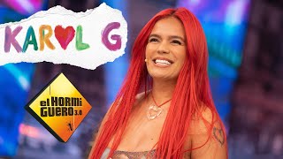 KAROL G en EL HORMIGUERO Habla claro de TQG con SHAKIRA su VIDA y su TRABAJO [upl. by Betsy585]