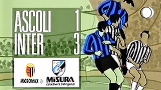 AscoliInter 13 198889  Domenica Sportiva doppietta di Aldo Serena [upl. by Allehcim83]