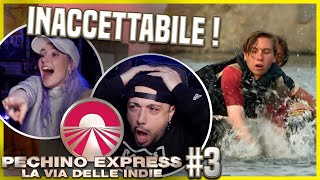 QUELLO CHE E SUCCESSO NON HA SENSO  Pechino Express 2023 EP 3 Reaction  adv [upl. by Eilsel]