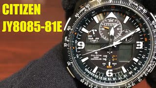 Citizen Promaster Skyhawk AT Atomic Pilot Watch JY808581E [upl. by Ynned655]