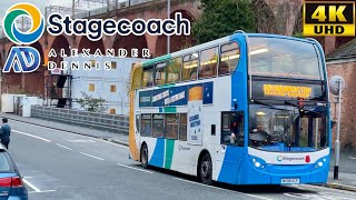 Stagecoach Manchester 358 Stockport to Hayfield via Marple Strines amp New Mills ADL Enviro400 [upl. by Enasus351]