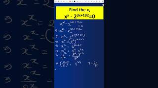 Find the x  xx23x1920 maths surdsindices mathematics education mathstricks [upl. by Appleton655]