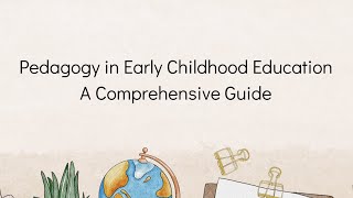 Early Childhood Education Pedagogical Strategies with Examples [upl. by Jacobson]