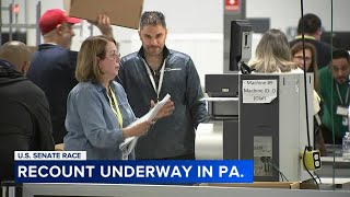 Recount in Senate race between Bob Casey and Dave McCormick now underway in Pennsylvania [upl. by Fabiola693]