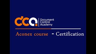 Aconex course  Certificate day [upl. by Aixela]