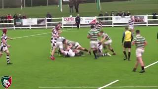 Match highlights Yorkshire Carnegie Academy v Leicester Tigers Academy [upl. by Leban217]