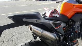 2018 KTM Duke 790 parallel twin sound [upl. by Agnizn]