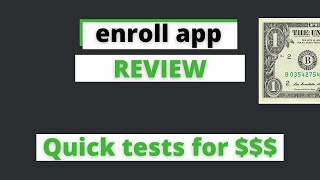 Enroll App  Honest Review if You Want to Test Websites [upl. by Dowdell]