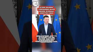 Konferencja Marszałka Sejmu 271124  cały materiał dostępny na naszym kanale YouTube [upl. by Meldon]