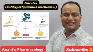 Fibrates Antihyperlipidemics Mechanism [upl. by Antipas]