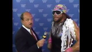 Macho Man Randy Savage Promo on Honky Tonk Man 10241987 Spectrum [upl. by Joscelin]