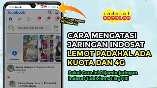 Cara Mengatasi Jaringan indosat Lemot Padahal Ada Kuota dan Sudah 4G di hp Android [upl. by Llennoj]