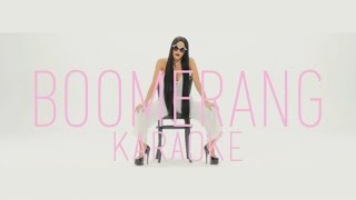 Lali  Boomerang  Karaoke con Coros  Letra [upl. by Akemed]