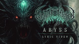 WITHIN OBLIVION  ABYSS  OFFICIAL LYRIC VIDEO  2024  PROGRESSIVE DEATHCORE [upl. by Rafe]