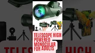 Telescope High Powered Monocular for Adults [upl. by Nunci565]