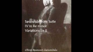 Handel Sarabanda from suite IV in re minore Variazioni I e II [upl. by Anselmo]