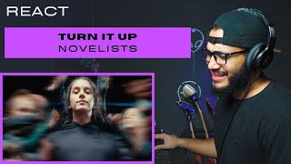 REACT  Guitarrista de Metal reagindo a NOVELISTS  Turn It Up [upl. by Aennaej]