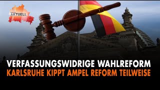 Verfassungswidrige Wahlreform [upl. by Savvas]