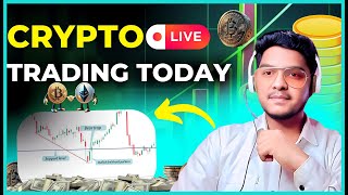 CRYPTO LIVE TRADING BASED ON price ACTIONbitCOIN live scalping 14 sep 2024 btclive shivam0319 [upl. by Eniamraj]