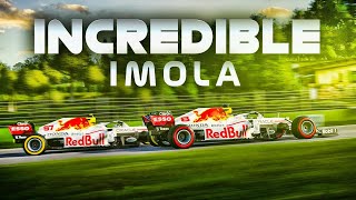 F1 2021  Insane Imola Race Gameplay [upl. by Madigan883]