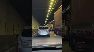 Heavy Traffic on Antwerp Ring Entering the Tunnel  Subscribe [upl. by Riek]