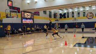 Michigan basketball open practice [upl. by Ahsia]