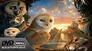 Legends of the Guardians The Owls of Gahoole 2010 DvD Menu Walkthrough [upl. by Manwell]