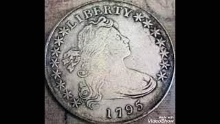 1795 US amp One dollar Liberty Super coin value and price rare [upl. by Skilken]