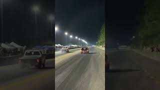 Billy the Kid vs nitrous Mustang car fast showrace [upl. by Kowal994]