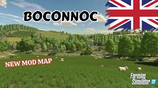 quotBOCONNOCquot FS22 Map TourReview  New Mod Map  Farming Simulator 22  PS5 [upl. by Spiegel]