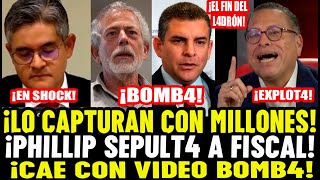 LO ÚLTIMO CAPTURAN A DOMINGO PÉREZ CAE CON MILLONES SECRETOS Y CHEQUES PHILIP EXPLOT4 MEGA B0MB4 [upl. by Anohs917]