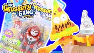 GROSSERY GANG  SERIES 3 UNBOXING ACTION FIGURES  PIZZA  VAC  TRASH [upl. by Yonit588]