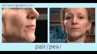 English Pronunciation 👄 Diphthong  eə  square’ ‘fair’ amp pair [upl. by Jard]