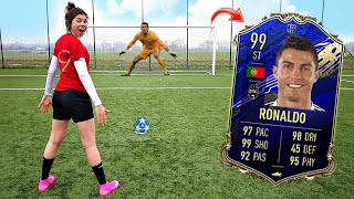 FIFA TOTY VOETBAL CHALLENGE vs MIJN VRIENDIN 237 [upl. by Sosna]